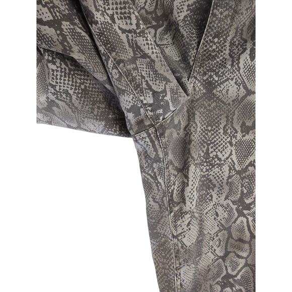 Lane Bryant Tan Snake Print Straight Leg  Comfortable Women's Jeans 16 - Picture 3 of 6